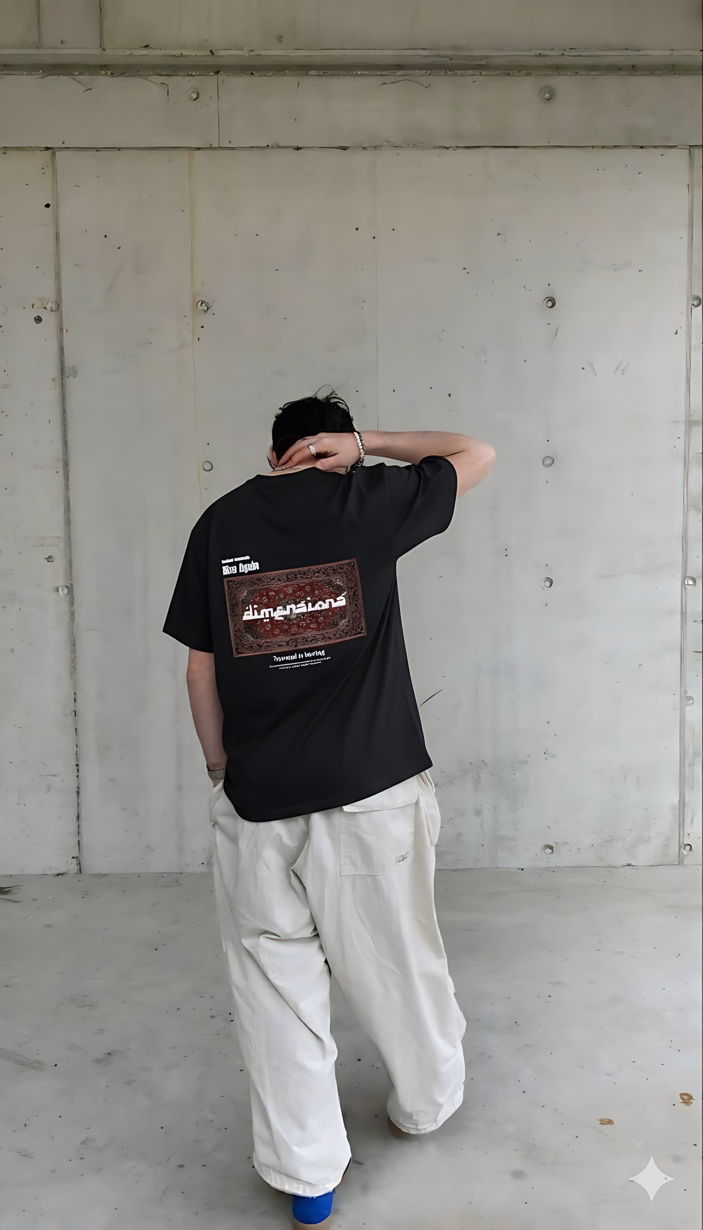 Dimensions Oversized Terry T-Shirt
