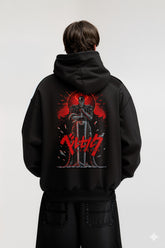 Berserk Guts Graphic Hoodie – Dark Warrior Edition