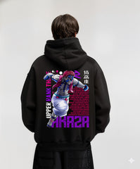 Akaza Demon Slayer Graphic Hoodie – Upper Rank Three Edition