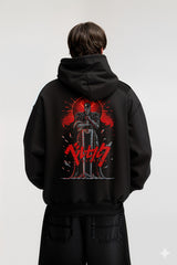 Berserk Guts Graphic Hoodie – Dark Warrior Edition
